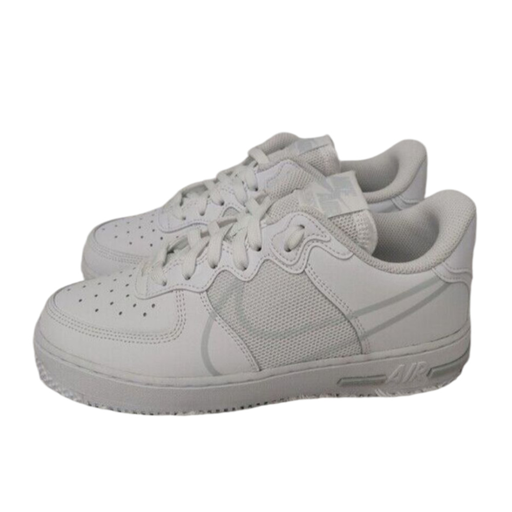 New Nike Air Force 1 React White Size 7Y